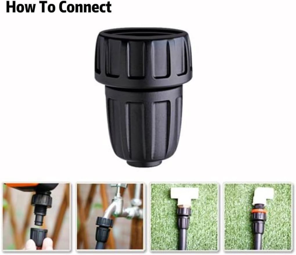 1/2 Inch Drip Irrigation Tubing Adapter,2 Way Y Hose Splitter