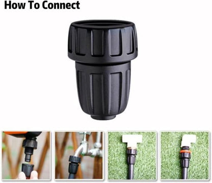 1/2 Inch Drip Irrigation Tubing Adapter,2 Way Y Hose Splitter