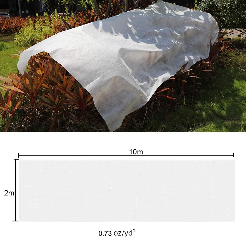 Plant Cover Freeze Protection,Reusable Frost Protection Plant Blanket,Floating Row Cover Garden Fabric Plant Cover,Frost Cloth Blanket Protecting Fruit Tree Potted Plants