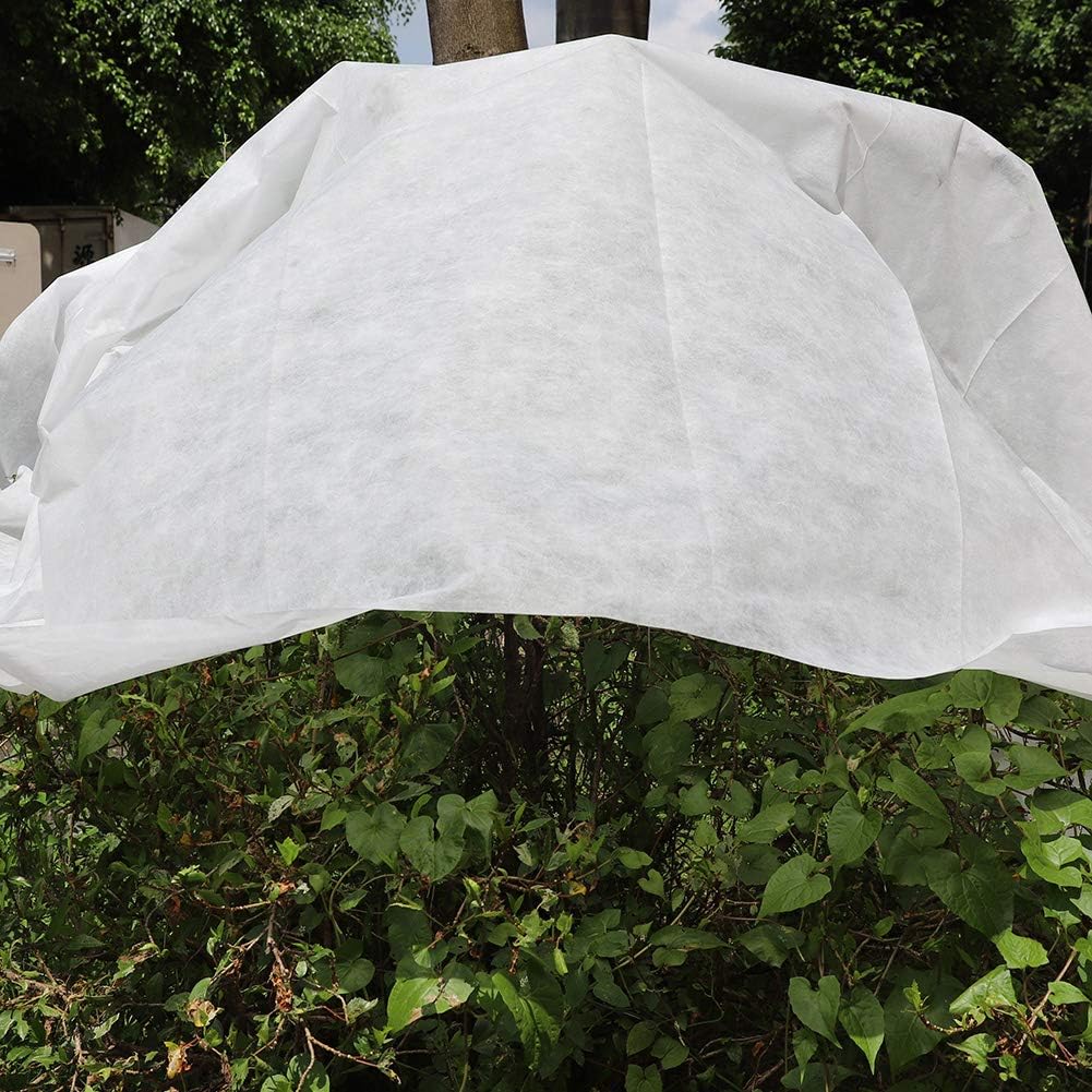 Plant Cover Freeze Protection,Reusable Frost Protection Plant Blanket,Floating Row Cover Garden Fabric Plant Cover,Frost Cloth Blanket Protecting Fruit Tree Potted Plants