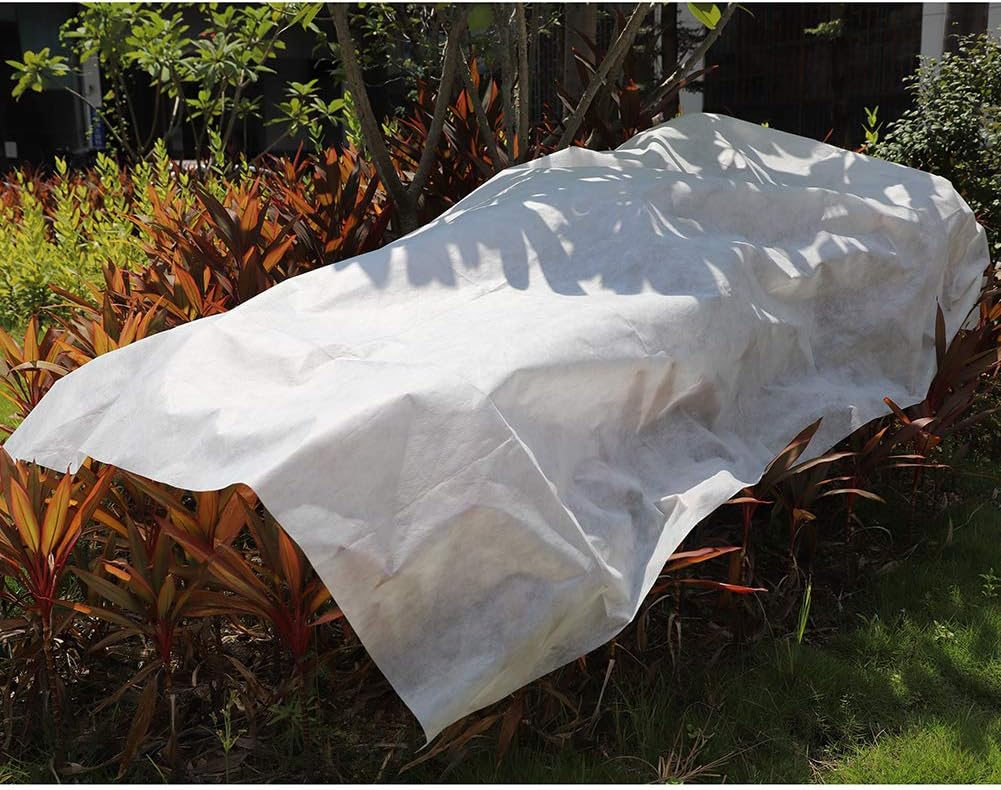 Plant Cover Freeze Protection,Reusable Frost Protection Plant Blanket,Floating Row Cover Garden Fabric Plant Cover,Frost Cloth Blanket Protecting Fruit Tree Potted Plants