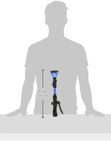 14-Inch 10-Pattern Front Trigger Ratchet Head Wand, Color May Vary