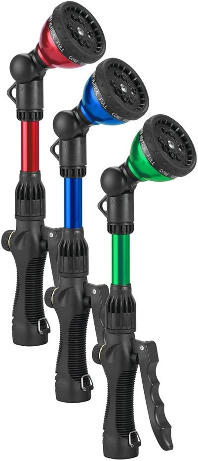 14-Inch 10-Pattern Front Trigger Ratchet Head Wand, Color May Vary
