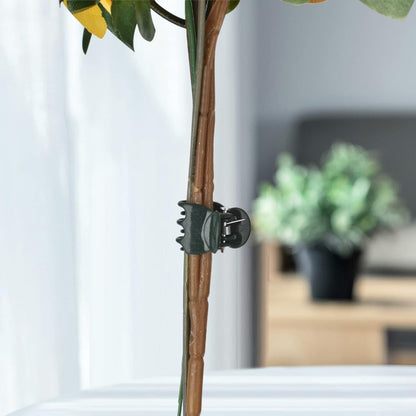 100 Pcs Plant Clips Orchid Clips Plants Orchid Support Clips Flower Vine Clips for Supporting Stems Vines Stalks Climbing Plant Grow Upright