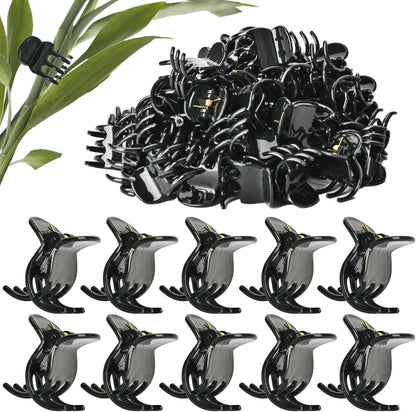 100 Pcs Plant Clips Orchid Clips Plants Orchid Support Clips Flower Vine Clips for Supporting Stems Vines Stalks Climbing Plant Grow Upright