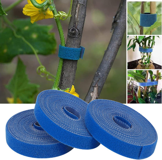 Garden Ties for Garland,Reusable and Adjustable Plant Tape,Soft Plant Supports for Effective Growing,Thicker Twist Ties for Plants Gardening,Plant Twist Tie for Plant Gardening,Home,Office