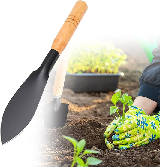 Garden Shovel, Gardening Transplant Seedlings Shovel Gardening Tools Weeding Artifact Uprooting Weeding Tool, Garden Hand Trowel Small Gardening Hand Tools Shovels (B)