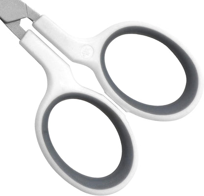 5-Inch Micro-Tip Fabric Scissors with Titanium-Bonded Blades - Craft Scissors for Paper and Fabric, Sewing, and More