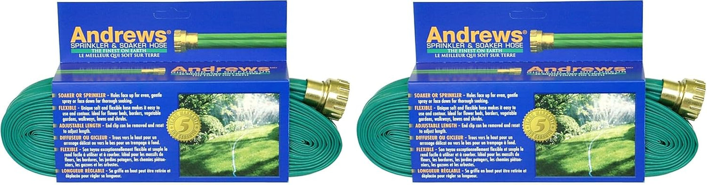 100-Foot 2 Tube Sprinkler Hose 10-12349