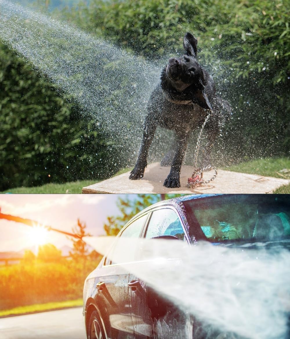 Pressure Washer Wand, Brass Nozzle Quick Connect Sprayer for Car Pool Patio Lawn Cleaning