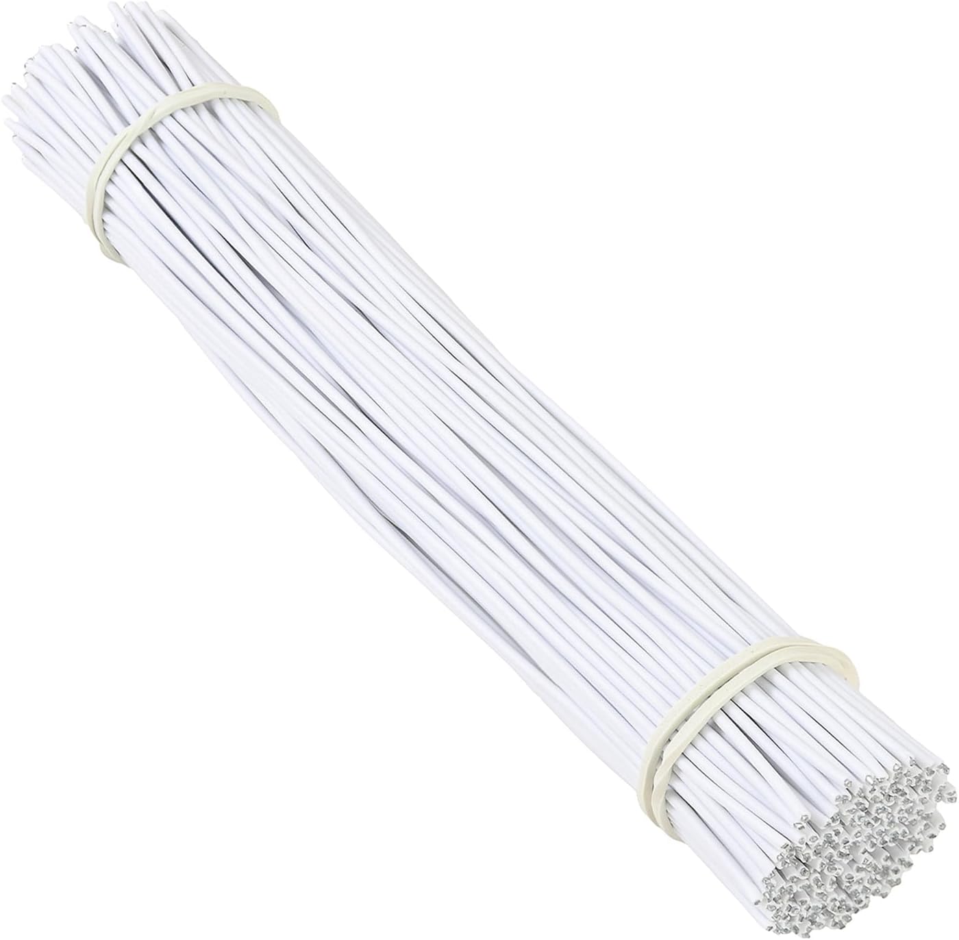 200 Pcs 6 inch Garden Twist Tie, Round Plastic Twist Ties for Plants, Vines and Wrapping Cords or Christmas Tree Gardening Plants Growth and Care, Office Home Cable Organization (Green)