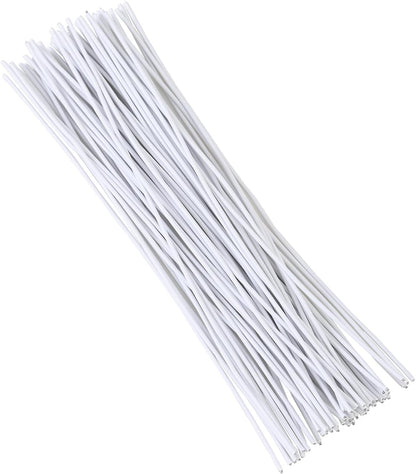 200 Pcs 6 inch Garden Twist Tie, Round Plastic Twist Ties for Plants, Vines and Wrapping Cords or Christmas Tree Gardening Plants Growth and Care, Office Home Cable Organization (Green)