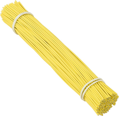 200 Pcs 6 inch Garden Twist Tie, Round Plastic Twist Ties for Plants, Vines and Wrapping Cords or Christmas Tree Gardening Plants Growth and Care, Office Home Cable Organization (Green)