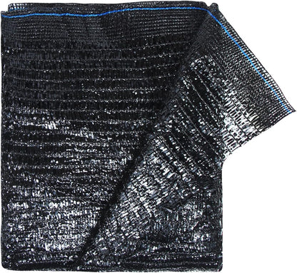 50% Shade Cloth for Garden, 6.5x16.5FT Black Sun Shade Cover
