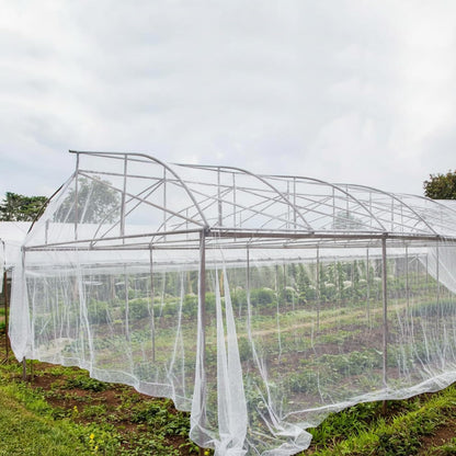 15 x 33 ft Garden Mesh Netting Insect Mosquito Net, White, 1 Pcs