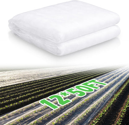 15 x 33 ft Garden Mesh Netting Insect Mosquito Net, White, 1 Pcs