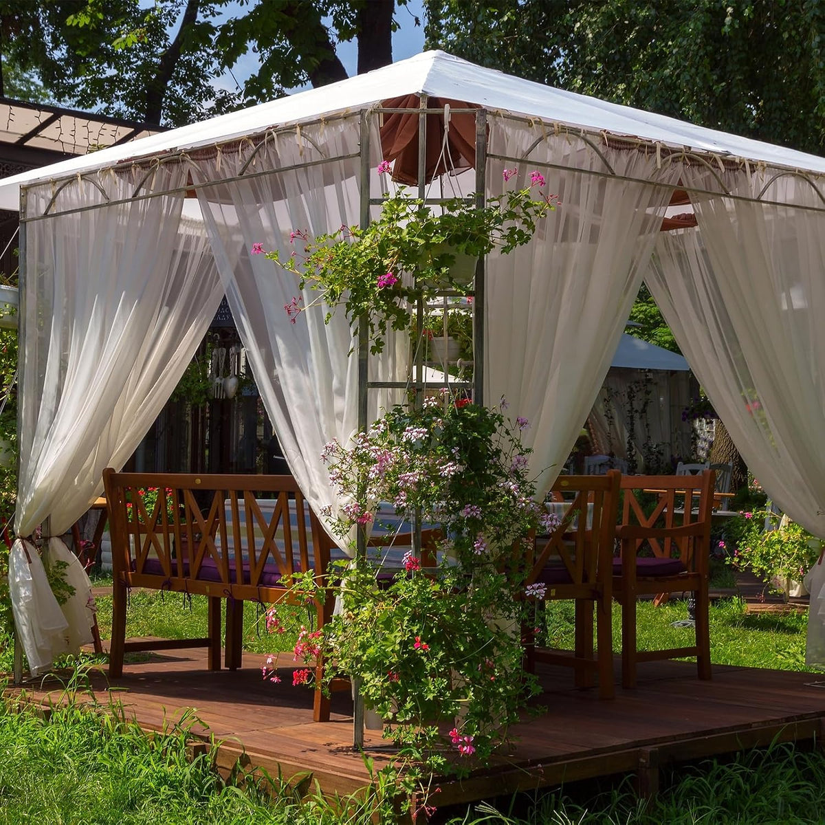15 x 33 ft Garden Mesh Netting Insect Mosquito Net, White, 1 Pcs