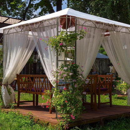 15 x 33 ft Garden Mesh Netting Insect Mosquito Net, White, 1 Pcs