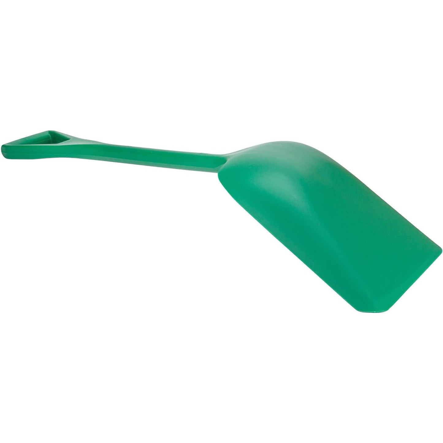 Sanitary Shovel, 10" x 13.75" Polypropylene, Green