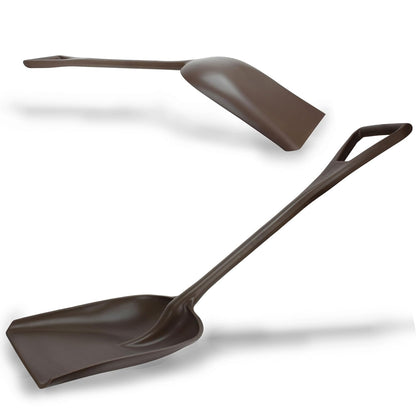 Sanitary Shovel, 10" x 13.75" Polypropylene, Green