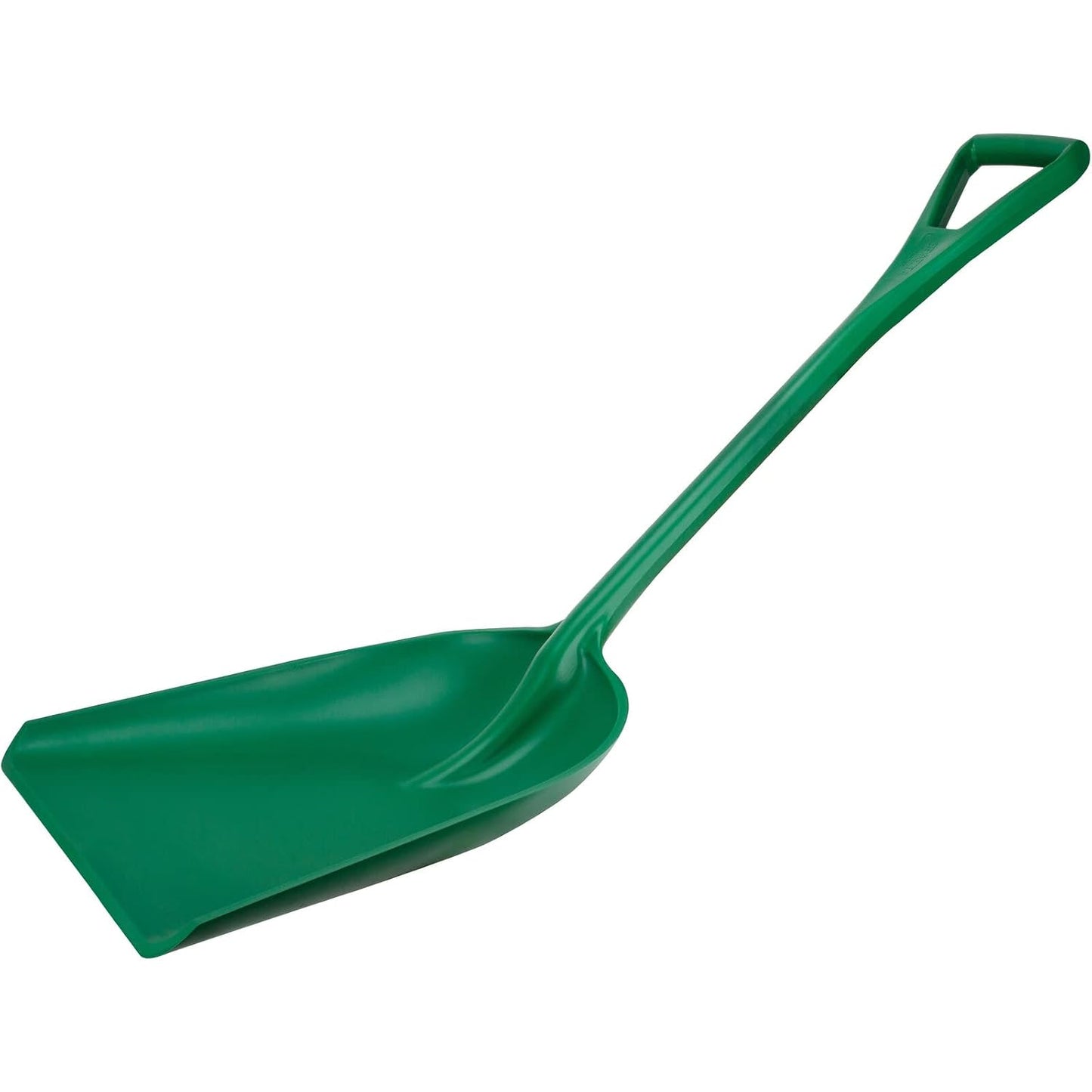 Sanitary Shovel, 10" x 13.75" Polypropylene, Green