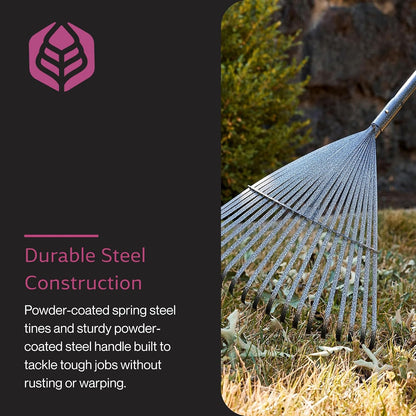World's Greatest Leaf Rake, Durable Steel Design ILT-20
