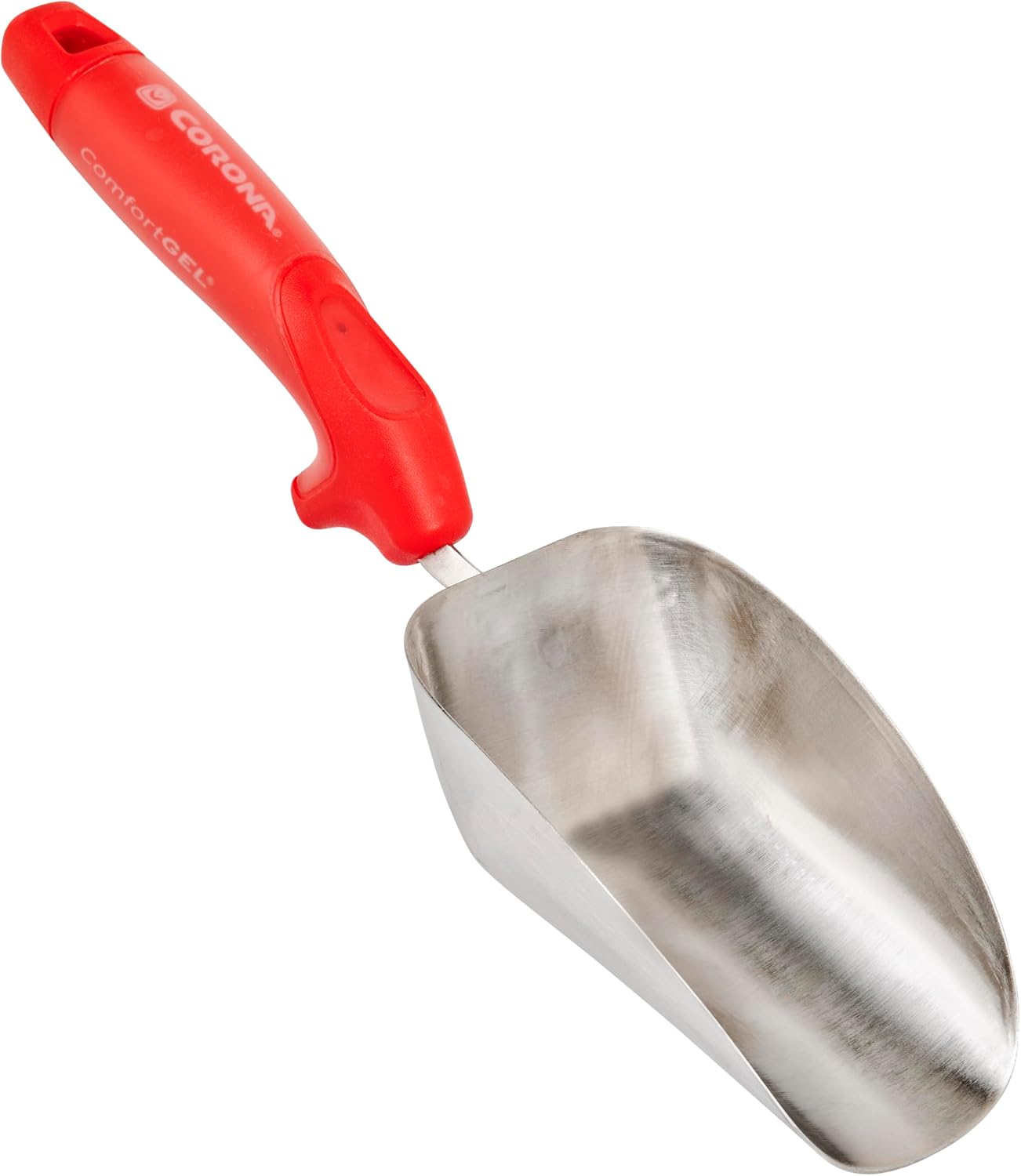 Corona Premium Stainless Steel ComfortGEL Cultivator caltivator, red