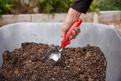Corona Premium Stainless Steel ComfortGEL Cultivator caltivator, red