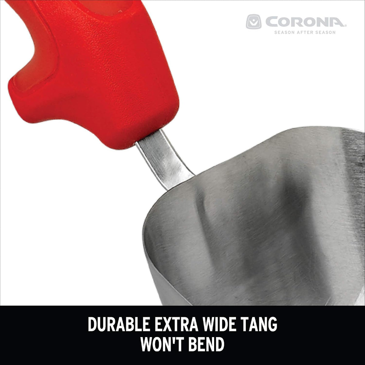 Corona Premium Stainless Steel ComfortGEL Cultivator caltivator, red