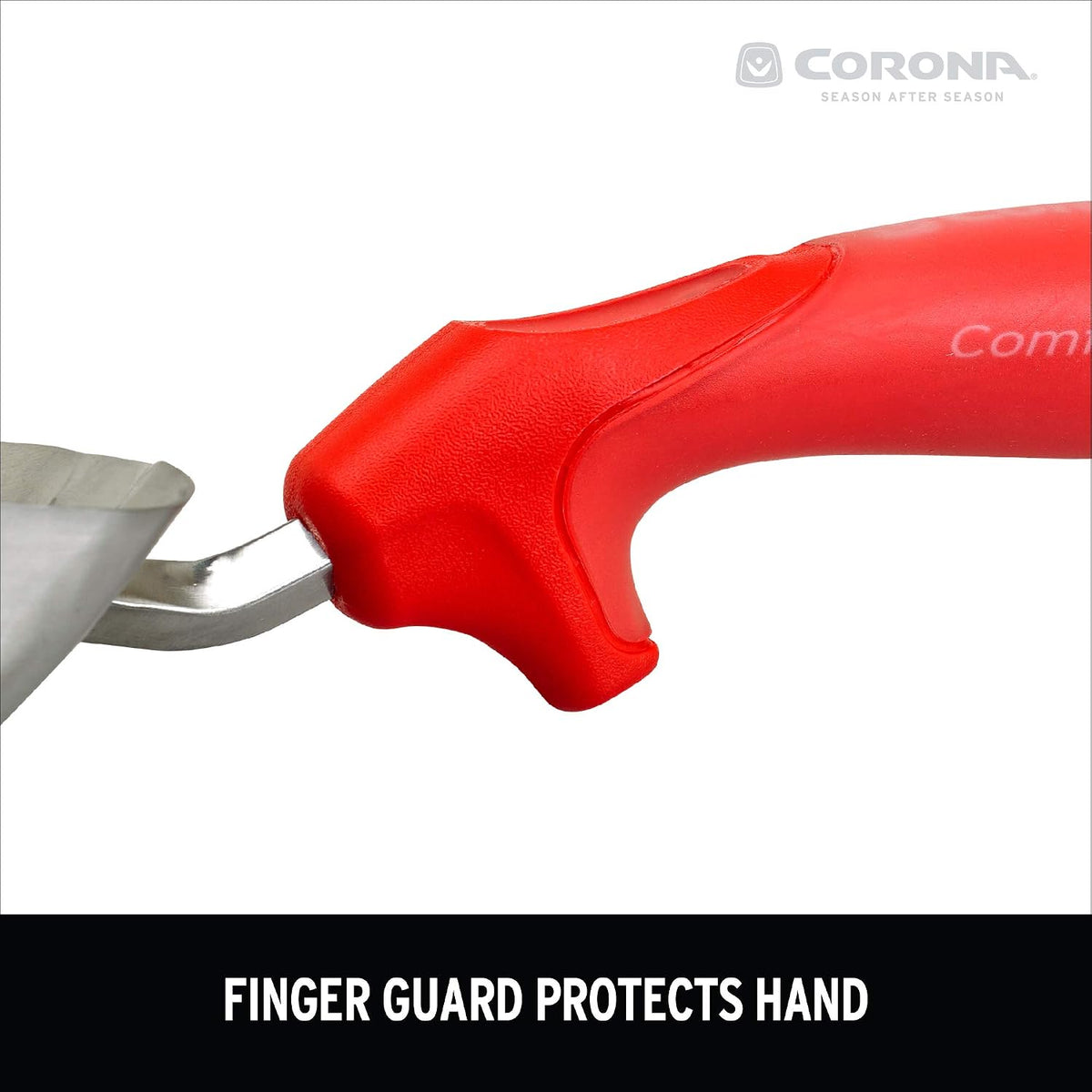 Corona Premium Stainless Steel ComfortGEL Cultivator caltivator, red