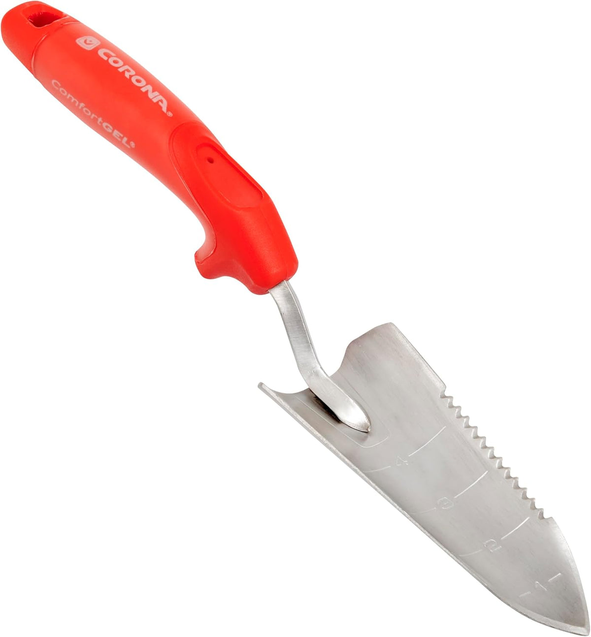 Corona Premium Stainless Steel ComfortGEL Cultivator caltivator, red
