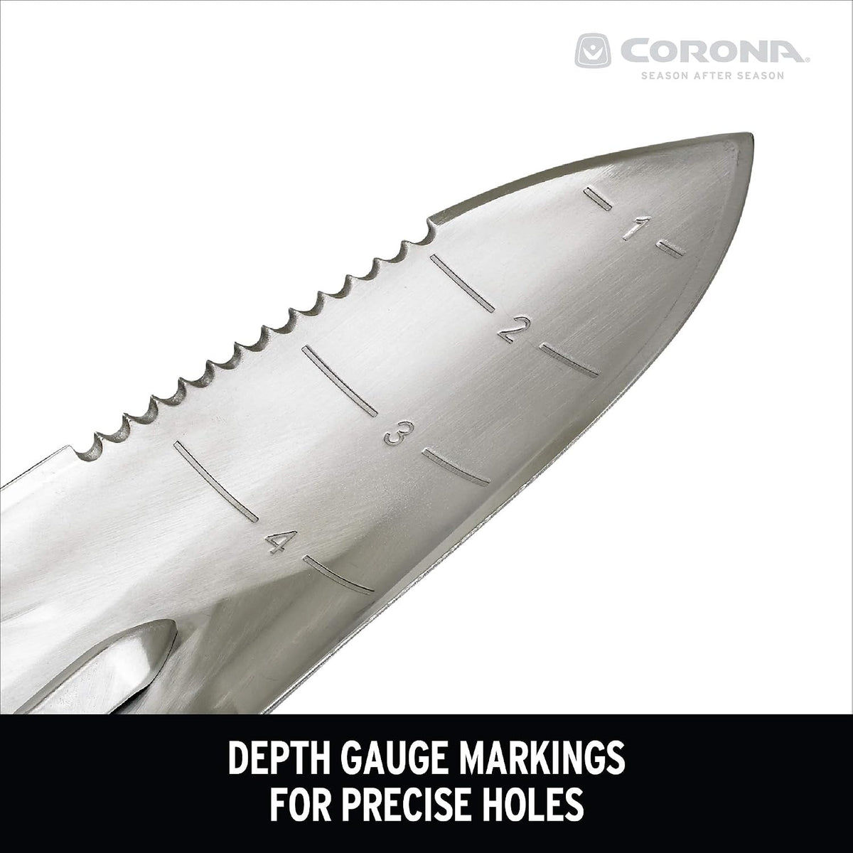 Corona Premium Stainless Steel ComfortGEL Cultivator caltivator, red