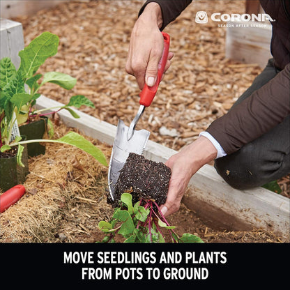 Corona Premium Stainless Steel ComfortGEL Cultivator caltivator, red