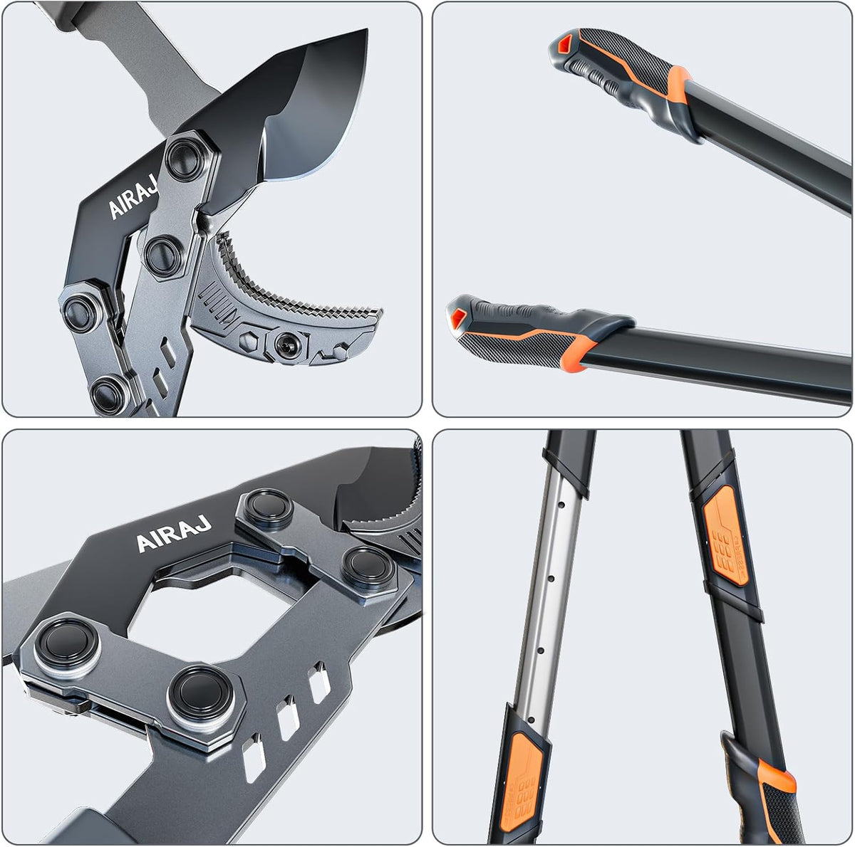 27-37''Anvil Loppers for Tree Trimmer Heavy Duty with Compound Action