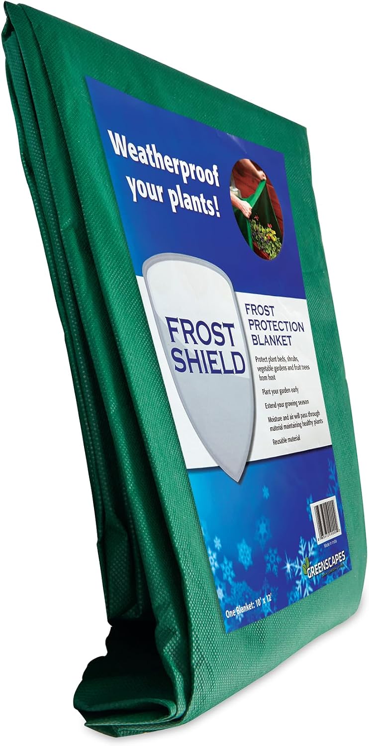 Frost Blanket 10' x 12', Plant Protection Cover for Cold Weather, Reusable Garden Freeze Cloth