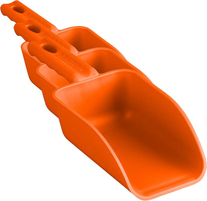 Vikan 63007 Color-Coded Plastic Hand Scoop - BPA-Free Food-Safe Kitchen Utensils, Restaurant and Food Service Supplies, 16 oz, Orange