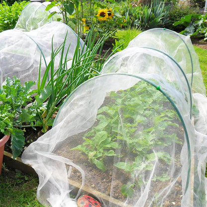 Garden Netting 10 X 50 FT Ultra Fine Netting for Garden Protection,Garden Netting for Raised Beds,Mosquito Net for Blueberry Shrubs Vegetables Fruits Flowers Crops Pest Barrier