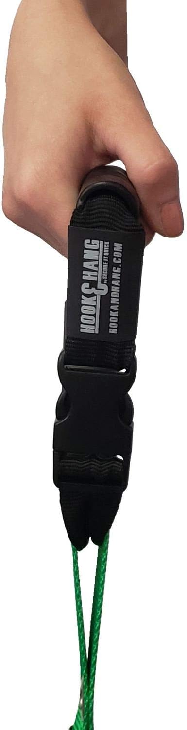 Universal Handle Strap - Built to Carry the Hook & Hang Strap (Not Included) - Versatile and Adjustable to use in Many Other Applications (Black)