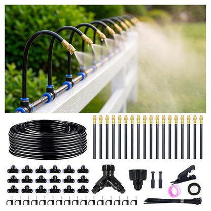100FT 360° Adjustable Irrigation System for Garden