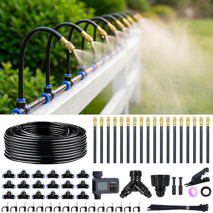 100FT 360° Adjustable Irrigation System for Garden