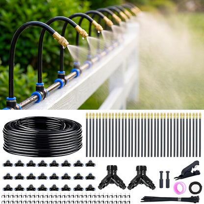100FT 360° Adjustable Irrigation System for Garden