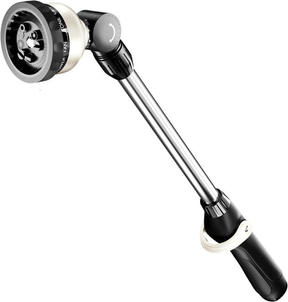 Watering Wand for Garden, 16 Inch, 9 Patterns, 180° Swivel