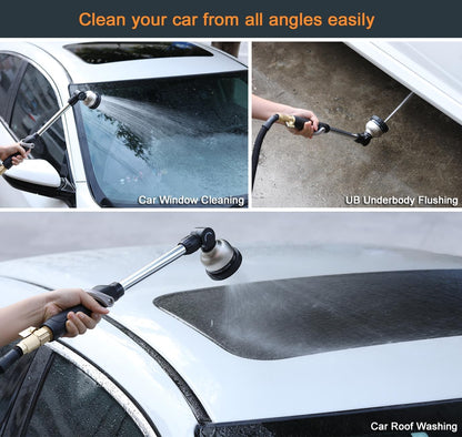 Watering Wand for Garden, 16 Inch, 9 Patterns, 180° Swivel