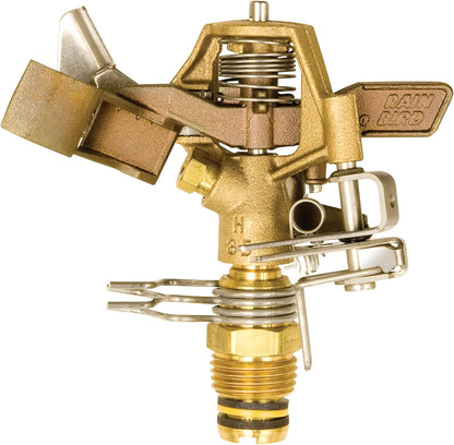 25PJDAC Brass Impact Sprinkler, Adjustable 20° - 360° Pattern, 20' - 41' Spray Distance