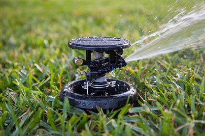 25PJDAC Brass Impact Sprinkler, Adjustable 20° - 360° Pattern, 20' - 41' Spray Distance