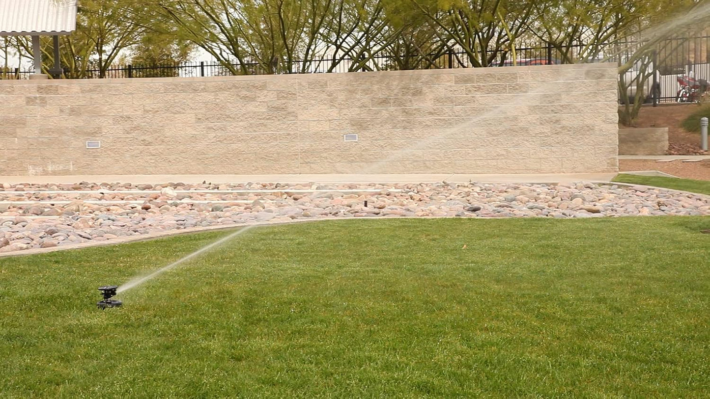 25PJDAC Brass Impact Sprinkler, Adjustable 20° - 360° Pattern, 20' - 41' Spray Distance