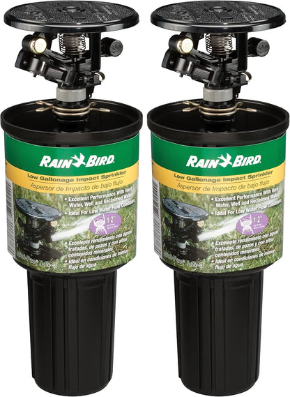 25PJDAC Brass Impact Sprinkler, Adjustable 20° - 360° Pattern, 20' - 41' Spray Distance