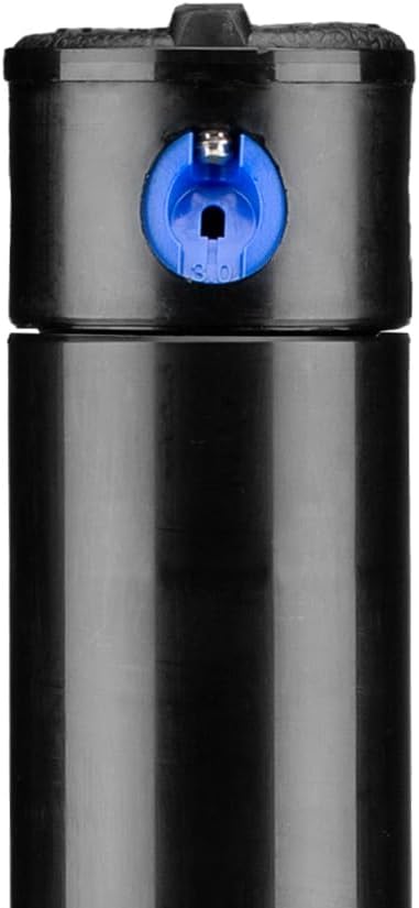 Hunter PGP-ADJ-B 4" Pop-Up Rotor Sprinkler Head, Adjustable 40° to 360° Arc, Gear Drive Lawn Sprinkler Head, 22 to 52 ft Spray Distance, 8 Standard Blue Nozzles Included