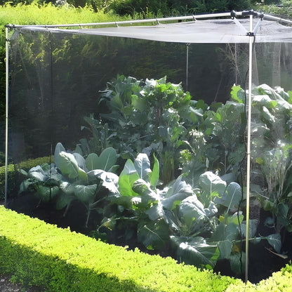 39 x 10 Ft Mosquito Netting for Garden Patio, Breathable Mesh Net for Bird and Insect Protection, Plant Cover for Vegetables, Fruits and Flowers, 3x12m Black