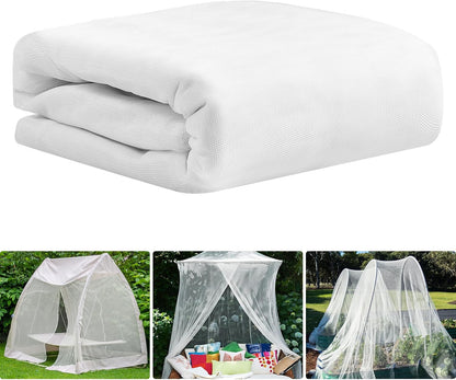 39 x 10 Ft Mosquito Netting for Garden Patio, Breathable Mesh Net for Bird and Insect Protection, Plant Cover for Vegetables, Fruits and Flowers, 3x12m Black